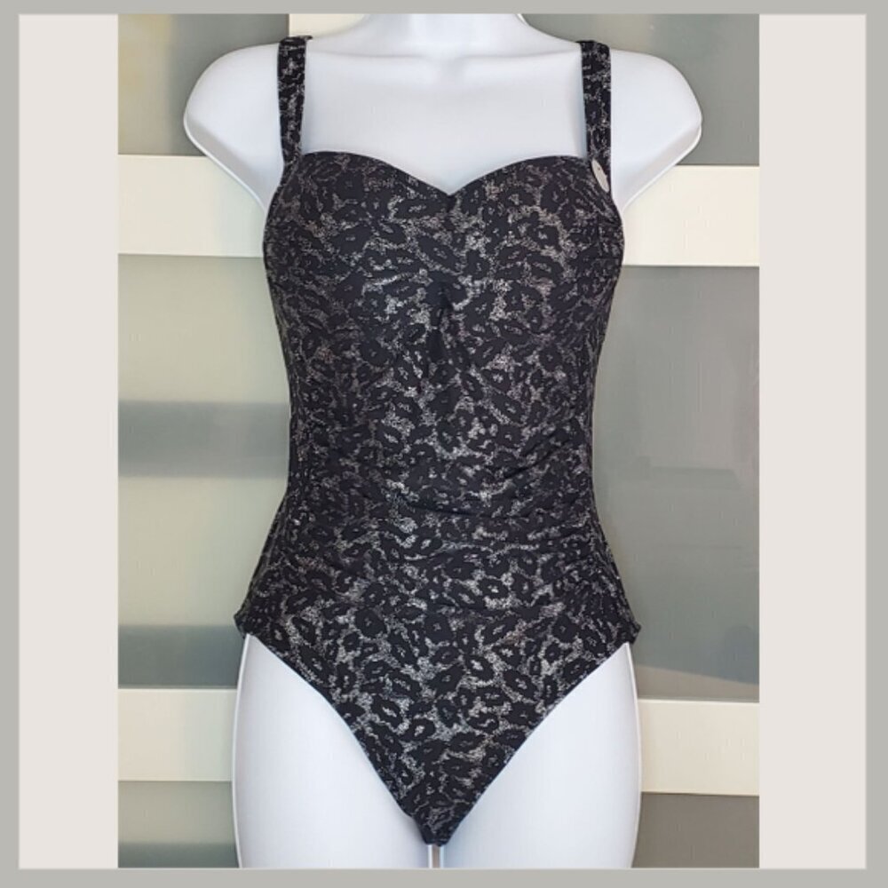 Nitpick Leopard One Piece Swimsuit Size Small - Picture 4 of 10